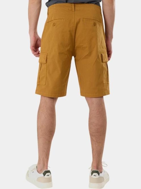 pantaloni scurti cu buzunare laterale pt. barbati Fundango Zack Cargo Shorts galben 3