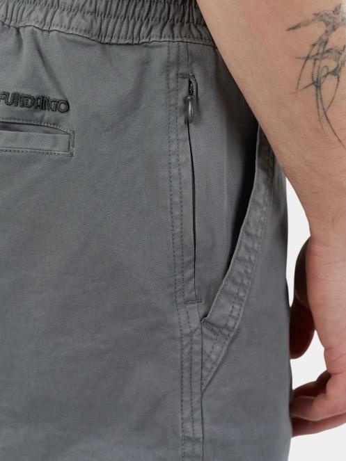 pantaloni scurti pt. barbati Fundango Mason Chino Shorts verde 7