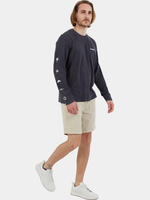 pantaloni scurti pt. barbati Fundango Mason Chino Shorts nisip 4