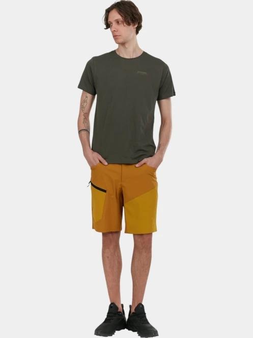 pantaloni scurti pentru drumetii pt. barbati Fundango Roger Trekking Shorts maro 4