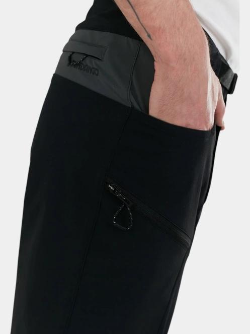 pantaloni scurti pentru drumetii pt. barbati Fundango Roger Trekking Shorts negru 7