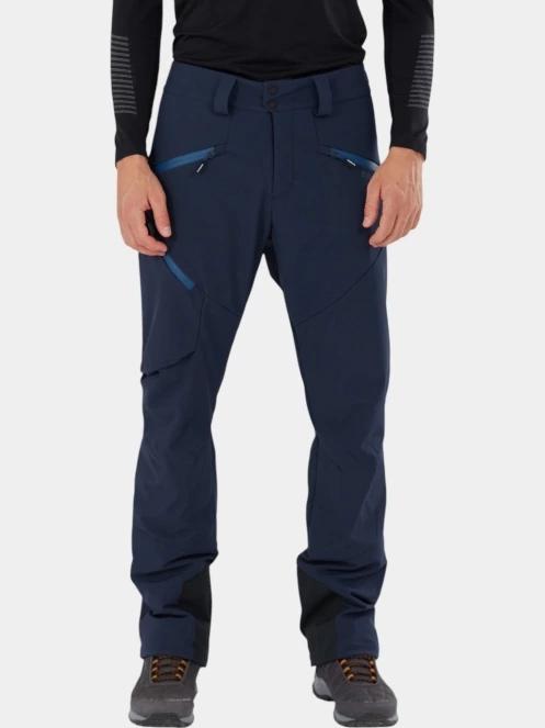 pantaloni softshell pt. barbati Fundango Rob Softshell Pants albastru inchis 2