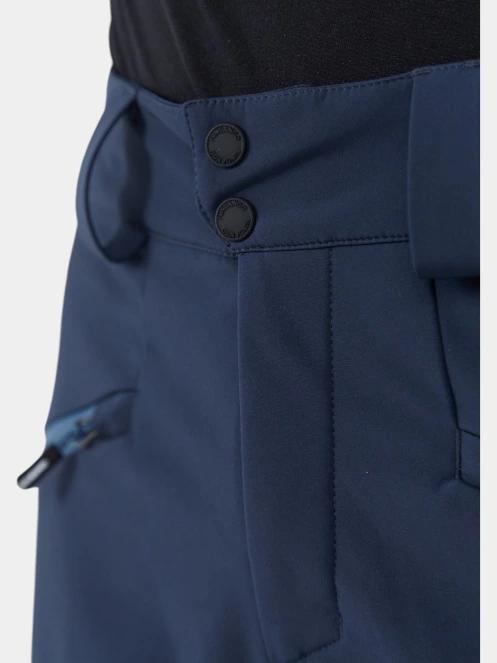 pantaloni softshell pt. barbati Fundango Rob Softshell Pants albastru inchis 6