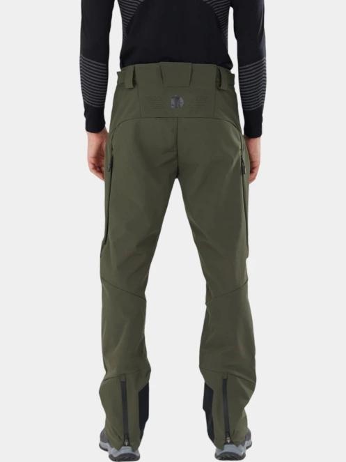 pantaloni softshell pt. barbati Fundango Rob Softshell Pants verde 3