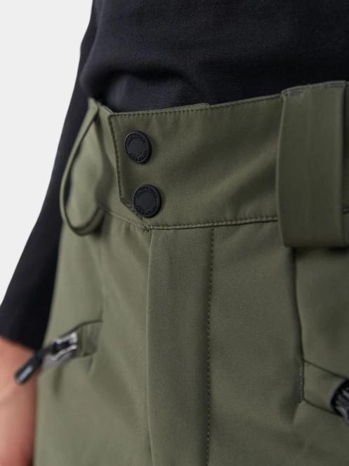 pantaloni softshell pt. barbati Fundango Rob Softshell Pants verde 7