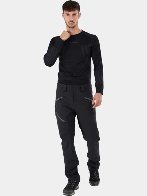 pantaloni softshell pt. barbati Fundango Rob Softshell Pants negru 4
