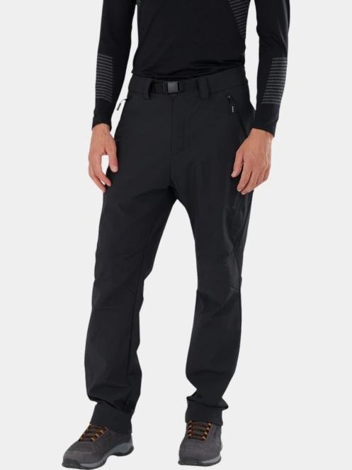 pantaloni softshell pt. barbati Fundango Akira Softshell Pants negru 2