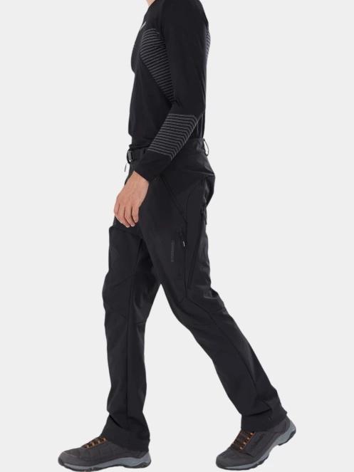 pantaloni softshell pt. barbati Fundango Akira Softshell Pants negru 4
