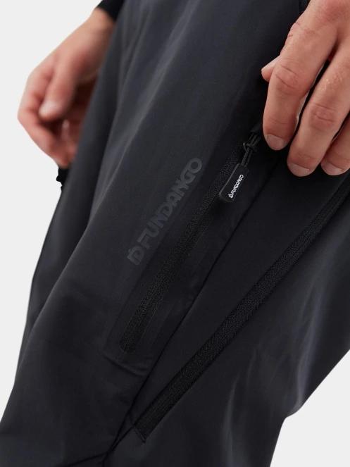 pantaloni softshell pt. barbati Fundango Akira Softshell Pants negru 6