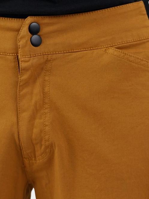 pantaloni de sport pt. barbati Fundango Python Climbing Pants galben 6