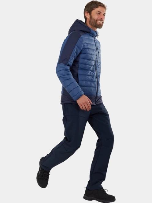 pantaloni softshell pt. barbati Fundango Akira II Softshell Pants albastru inchis 4