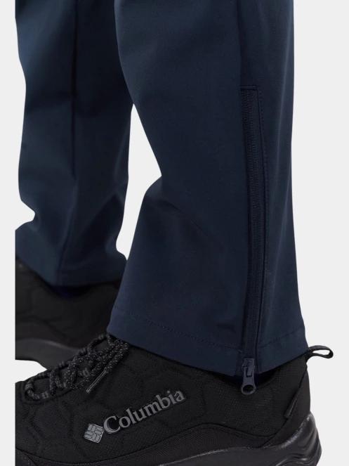 pantaloni softshell pt. barbati Fundango Akira II Softshell Pants albastru inchis 9