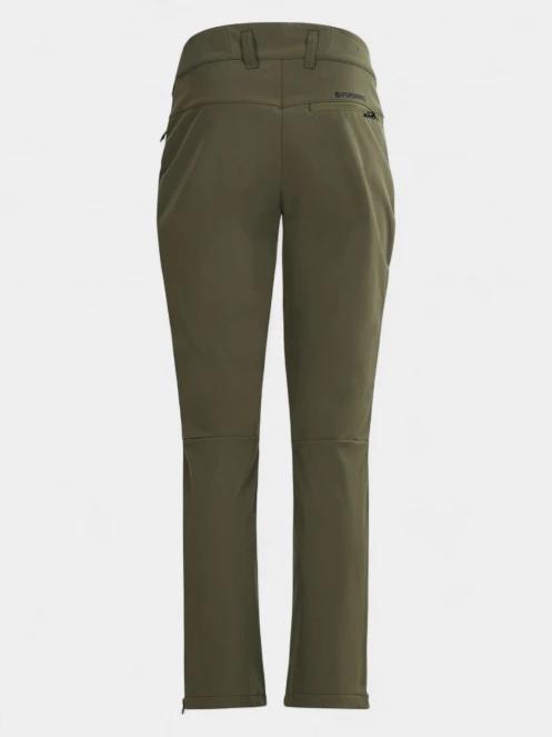 pantaloni softshell pt. barbati Fundango Akira II Softshell Pants oliv 3