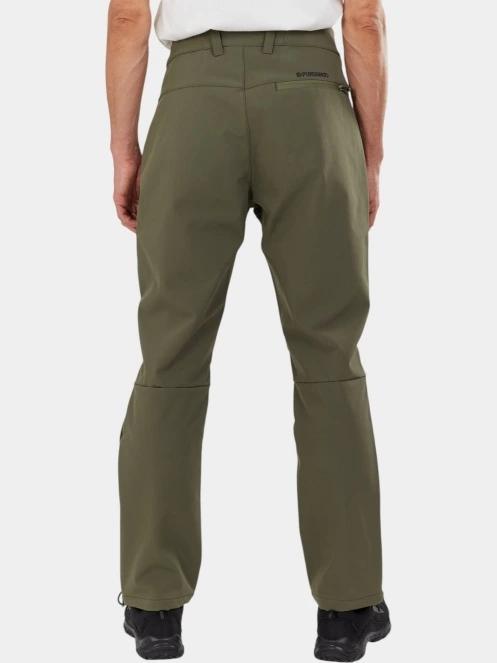 pantaloni softshell pt. barbati Fundango Akira II Softshell Pants oliv 3