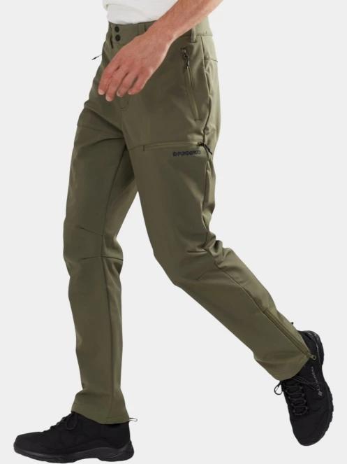 pantaloni softshell pt. barbati Fundango Akira II Softshell Pants oliv 5