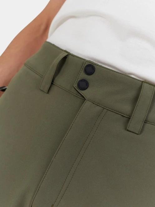 pantaloni softshell pt. barbati Fundango Akira II Softshell Pants oliv 6