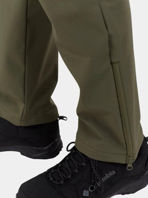 pantaloni softshell pt. barbati Fundango Akira II Softshell Pants oliv 8