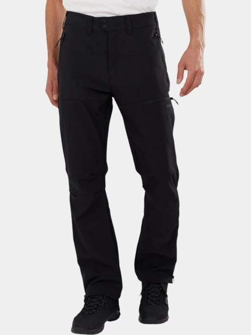 pantaloni softshell pt. barbati Fundango Akira II Softshell Pants negru 2
