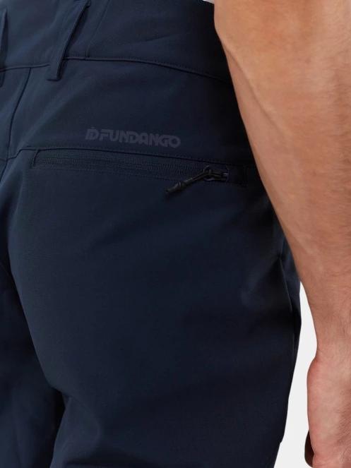 pantaloni softshell pt. barbati Fundango Akira II Softshell Pants albastru inchis 11