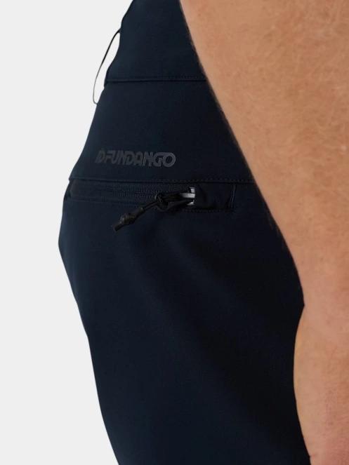 pantaloni softshell pt. barbati Fundango Akira II Softshell Pants albastru inchis 8