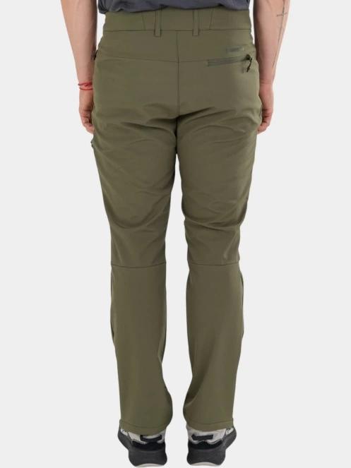 pantaloni softshell pt. barbati Fundango Akira II Softshell Pants oliv 3