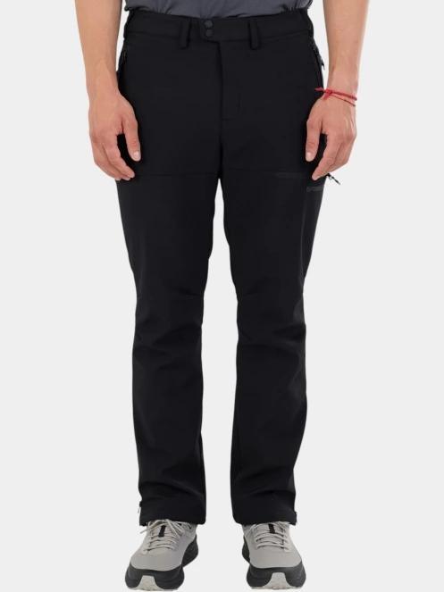 pantaloni softshell pt. barbati Fundango Akira II Softshell Pants negru 2