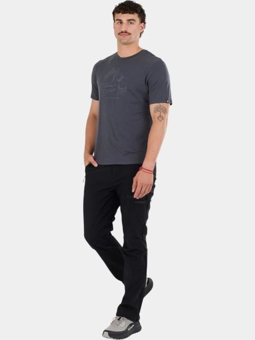 pantaloni softshell pt. barbati Fundango Akira II Softshell Pants negru 6