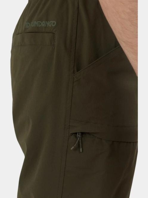 pantaloni de drumetie pt. barbati Fundango Elkford Cargo Trekking Pants verde 6