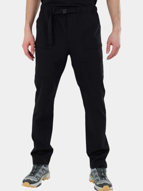 pantaloni de drumetie pt. barbati Fundango Elkford Cargo Trekking Pants negru 2