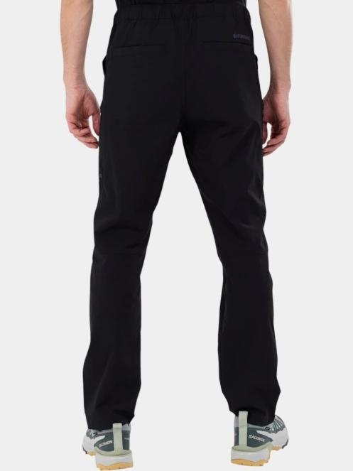 pantaloni de drumetie pt. barbati Fundango Elkford Cargo Trekking Pants negru 3