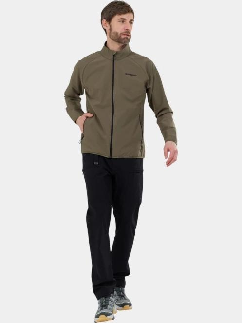 pantaloni de drumetie pt. barbati Fundango Elkford Cargo Trekking Pants negru 4