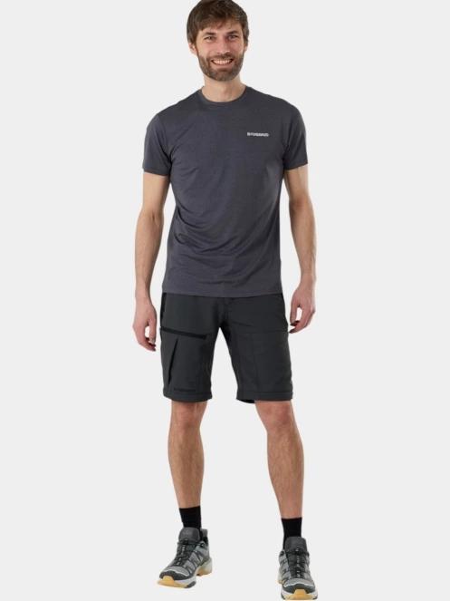 pantaloni de drumetie pt. barbati Fundango Aniak 2in1 Trekking Pants gri 6