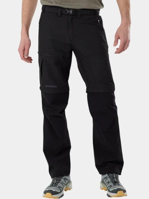 pantaloni de drumetie pt. barbati Fundango Aniak 2in1 Trekking Pants negru 2