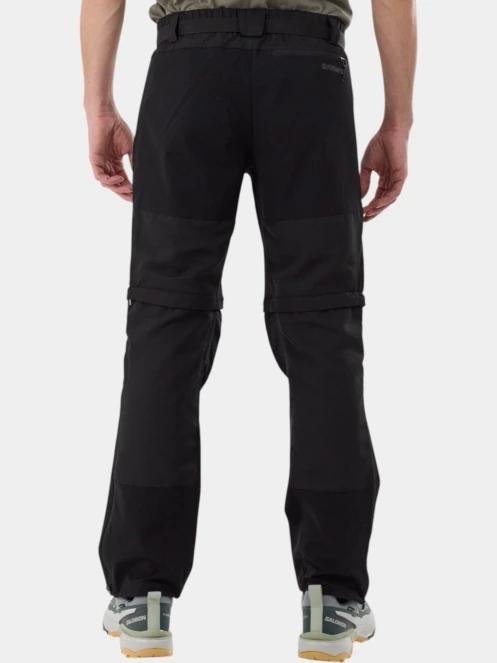 pantaloni de drumetie pt. barbati Fundango Aniak 2in1 Trekking Pants negru 3