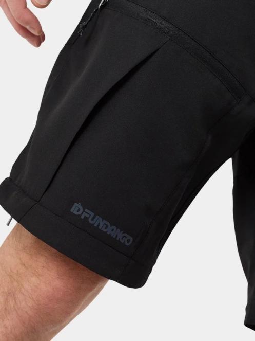 pantaloni de drumetie pt. barbati Fundango Aniak 2in1 Trekking Pants negru 9