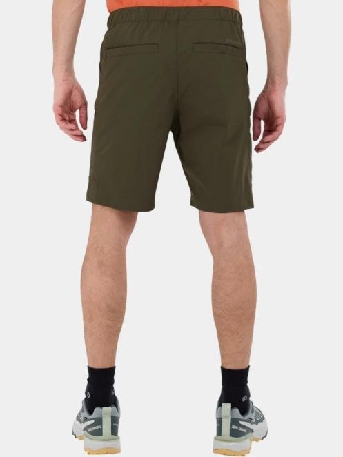 pantaloni scurti cu buzunare laterale, pentru drumetii pt. barbati Fundango Elkford Cargo Trekking Shorts verde 3