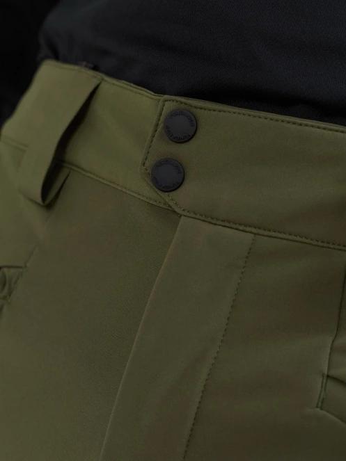 pantaloni softshell pt. barbati Fundango Rob II Softshell Pants oliv 7