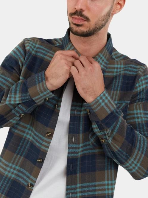camasa cu maneci lungi pt. barbati Fundango Harris Shirt albastru 6