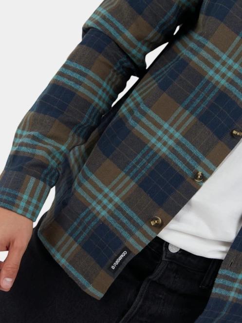 camasa cu maneci lungi pt. barbati Fundango Harris Shirt albastru 7