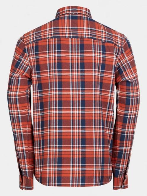 camasa cu maneci lungi pt. barbati Fundango Harris Shirt rosu 8