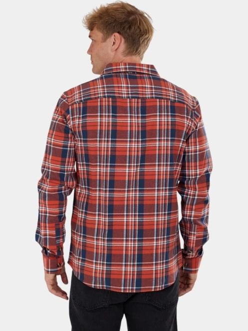 camasa cu maneci lungi pt. barbati Fundango Harris Shirt rosu 3
