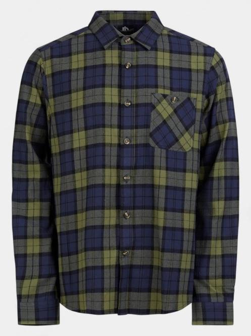 camasa cu maneci lungi pt. barbati Fundango Harris Shirt albastru inchis 8