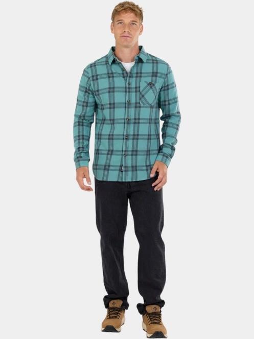 camasa cu maneci lungi pt. barbati Fundango Harris Shirt verde 4