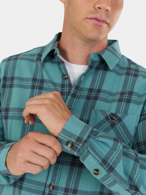 camasa cu maneci lungi pt. barbati Fundango Harris Shirt verde 7