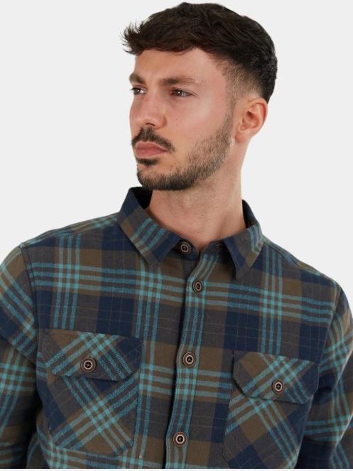 jacheta camasa pt. barbati Fundango Roddy Lined Shirt albastru 7