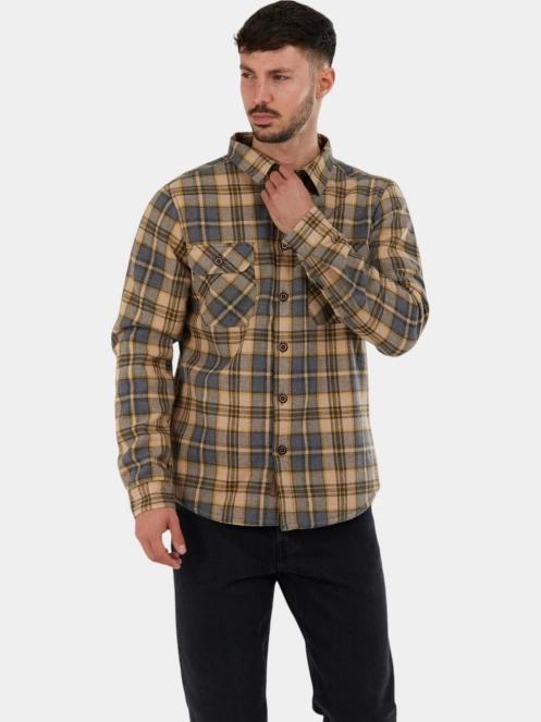 jacheta camasa pt. barbati Fundango Roddy Lined Shirt gri 4