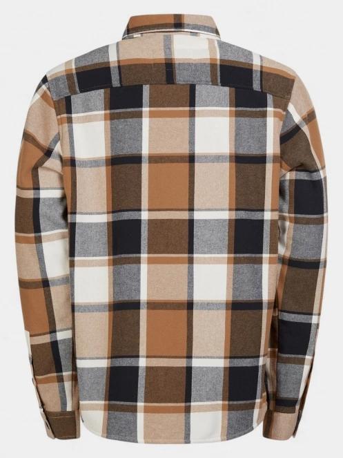 jacheta camasa pt. barbati Fundango Roddy Lined Shirt maro 10