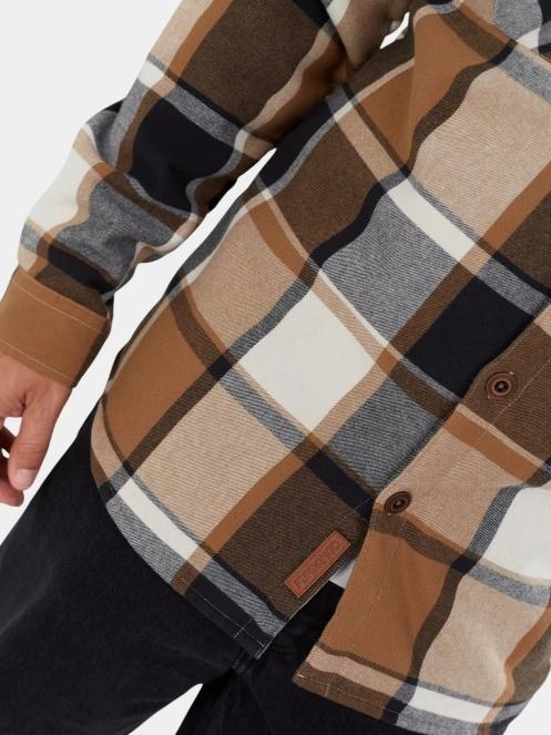 jacheta camasa pt. barbati Fundango Roddy Lined Shirt maro 8