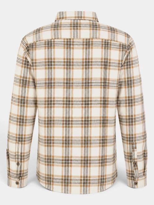 jacheta camasa pt. barbati Fundango Roddy Lined Shirt nisip 10