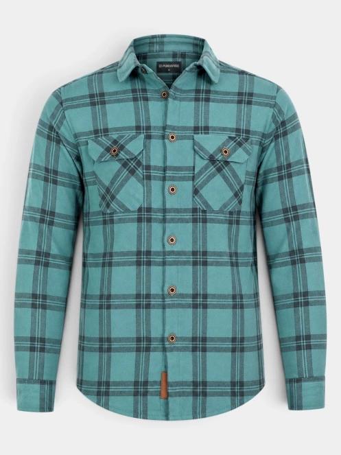 jacheta camasa pt. barbati Fundango Roddy Lined Shirt verde 10
